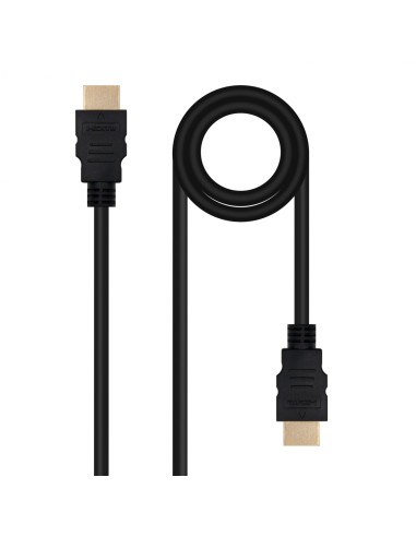 Nanocable Cable HDMI V2.0 4K@60Hz 18Gbps A/M-A/M, 5.0 m, Negro