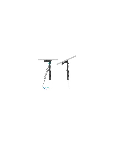 TooQ Soporte de Techo para Pantallas 23"-55", Negro