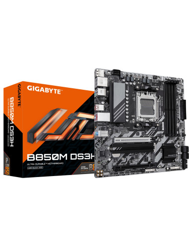 GIGABYTE B850M DS3H Placa Base - Procesadores AMD Ryzen Serie 9000,