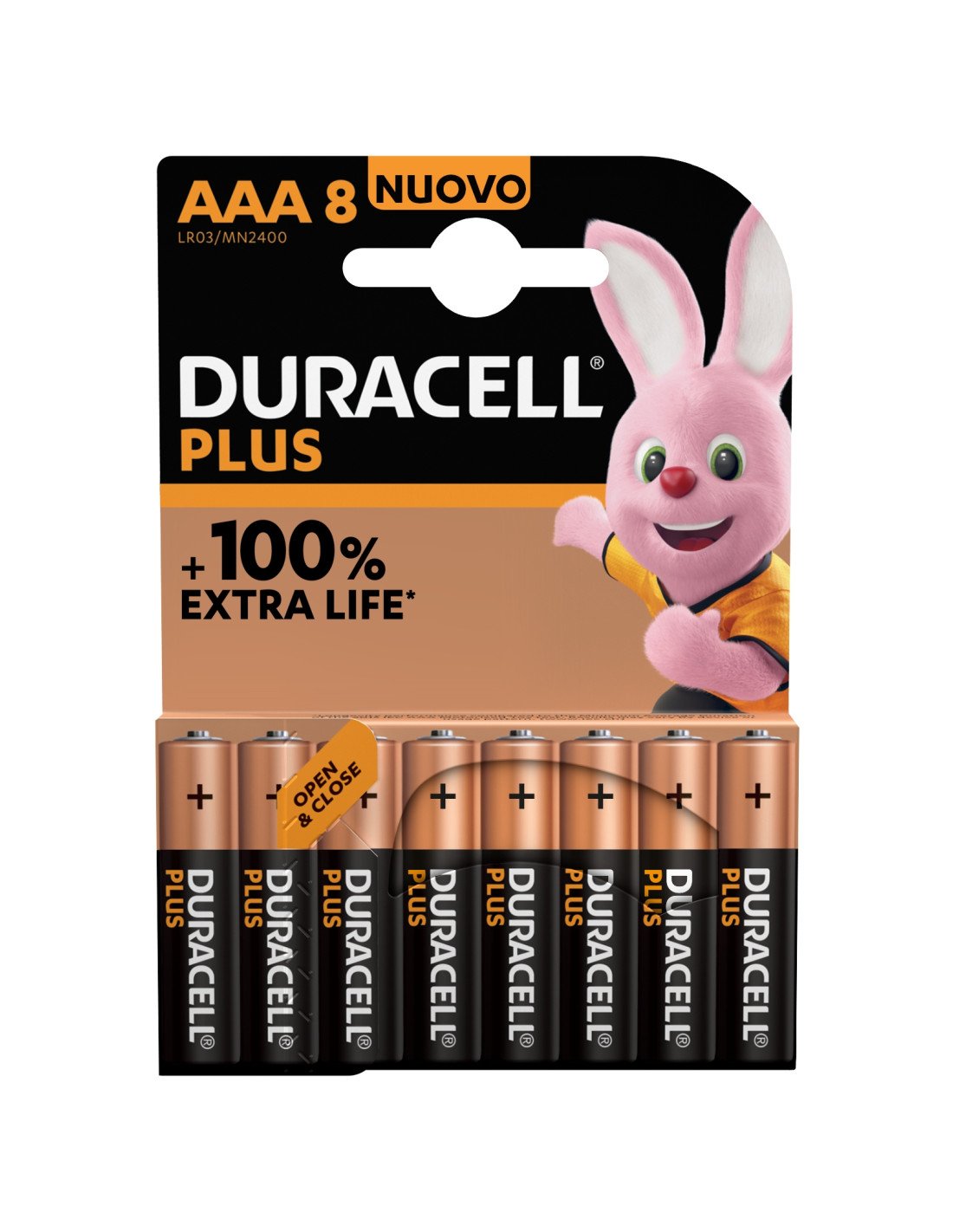 Duracell Plus 100 AAA Batería de un solo uso Alcalino