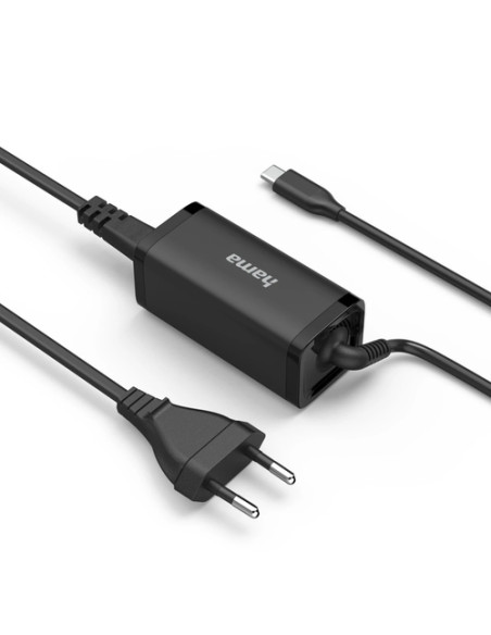 Hama 00200022 adaptador e inversor de corriente Interior / exterior 45 W Negro