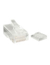 StarTech.com CRJ45C6STR50 Paquete 50 conector RJ-45 Transparente