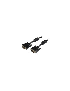 StarTech.com Cable de 3m DVI-D de Enlace Simple - Macho a Macho Negro