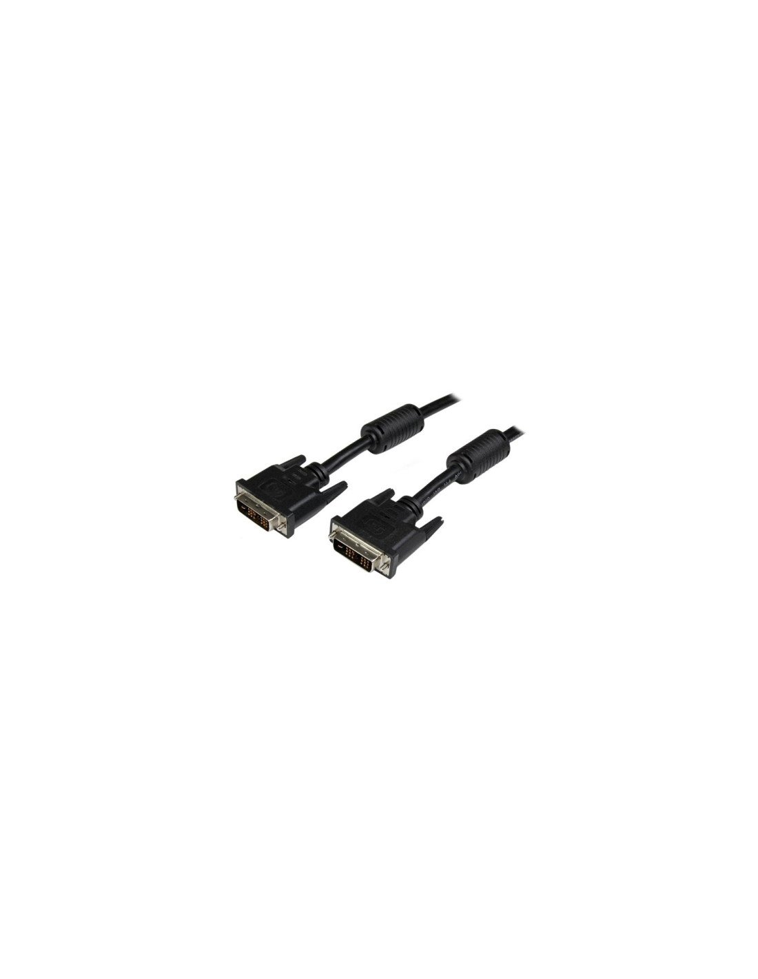 StarTech.com Cable de 3m DVI-D de Enlace Simple - Macho a Macho Negro