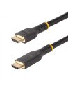 StarTech.com Cable de 7m HDMI Activo - HDMI 2.0 4K 60Hz UHD - Cable de Servicio Pesado - Resistente - con Fibra de Aramida - Cab
