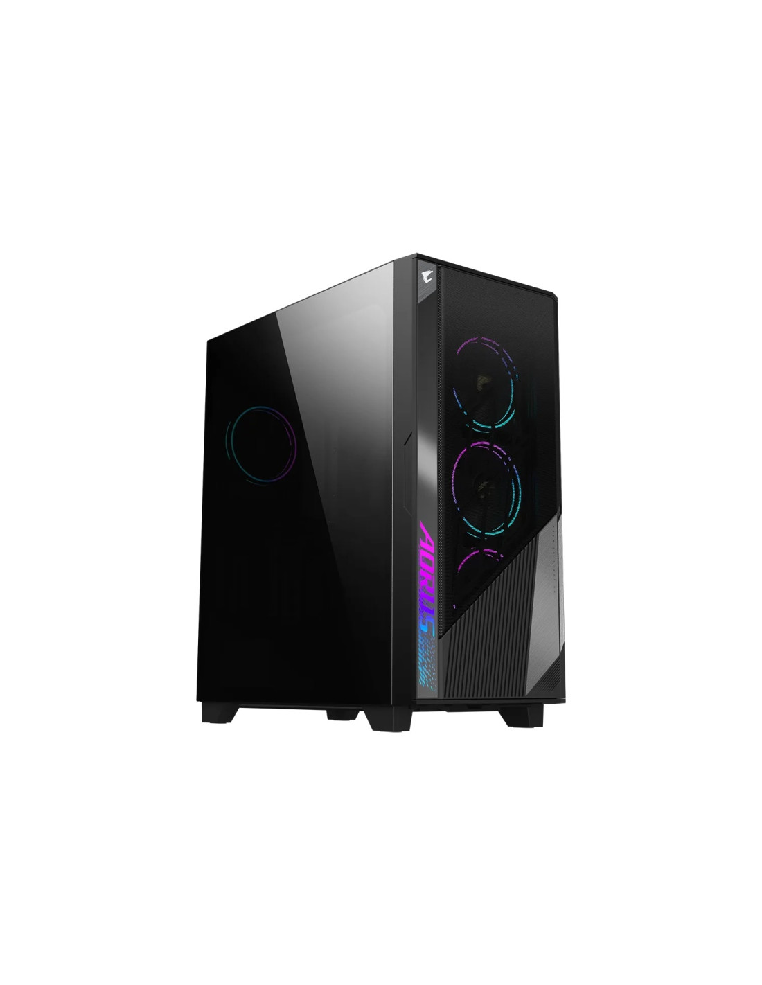 GIGABYTE GB-AC500G ST carcasa de ordenador Midi Tower Negro