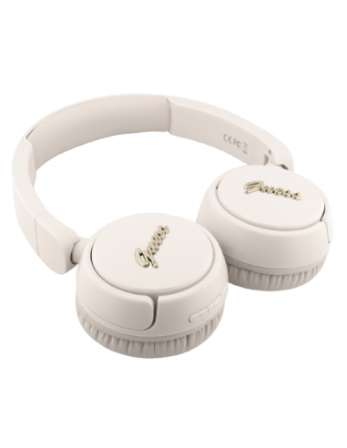 Auriculares Guess Script Beige - ¡Escúchalos ahora!