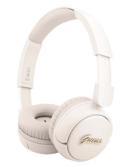 Auriculares Guess Script Beige - ¡Escúchalos ahora!