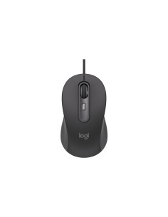 Logitech Signature Wired M520 for Business ratón Oficina Ambidextro