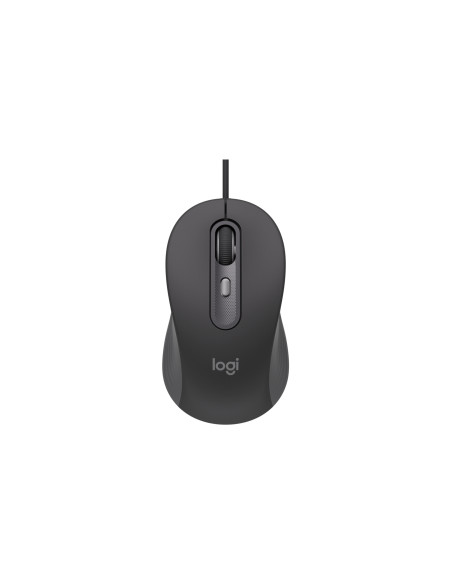 Logitech Signature Wired M520 for Business ratón Oficina Ambidextro