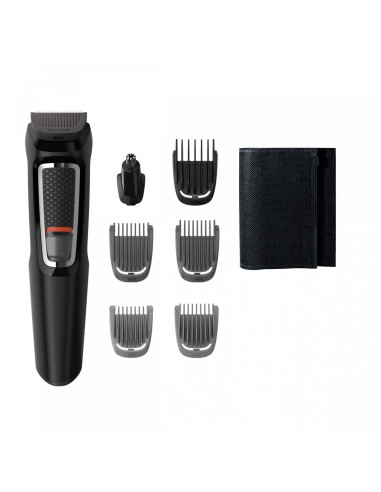 Philips MULTIGROOM Series 3000 Cara y cabello 7 en 1 con 7 herramientas