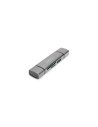 Digitus lector de tarjeta USB 3.2 Gen 1 (3.1 Gen 1) Type-A/Type-C Aluminio