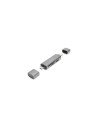 Digitus lector de tarjeta USB 3.2 Gen 1 (3.1 Gen 1) Type-A/Type-C Aluminio
