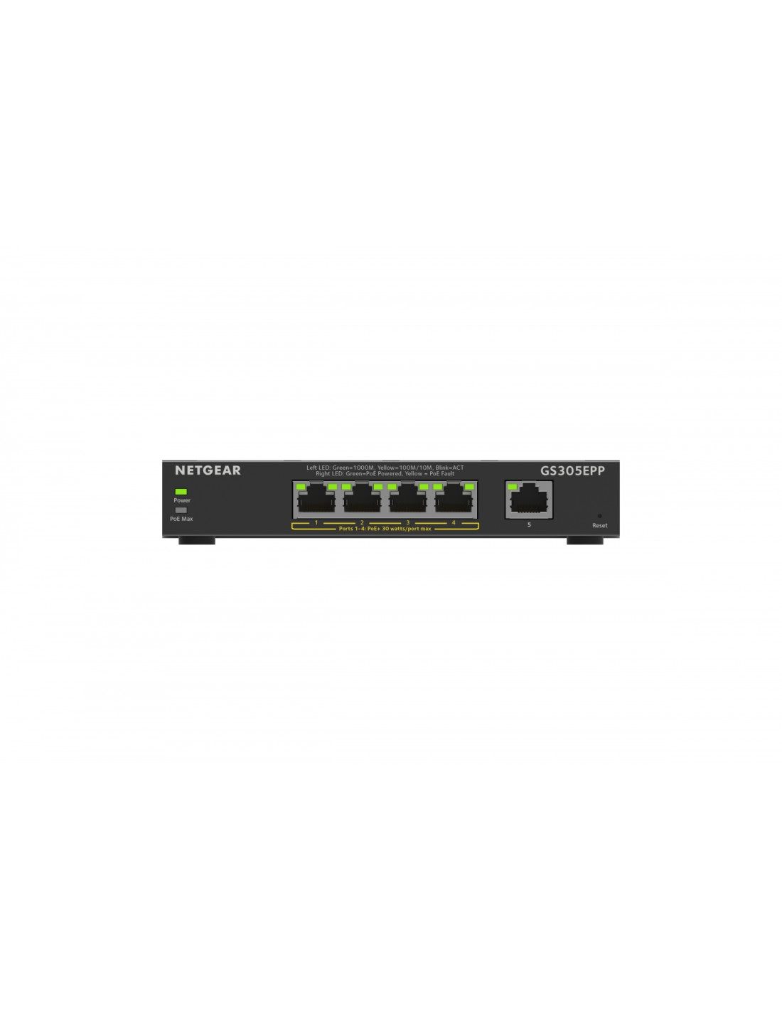 Netgear Gestionado L2/L3 Gigabit (10/100/1000) EnergÍ­a sobre Ethernet (PoE) Negro