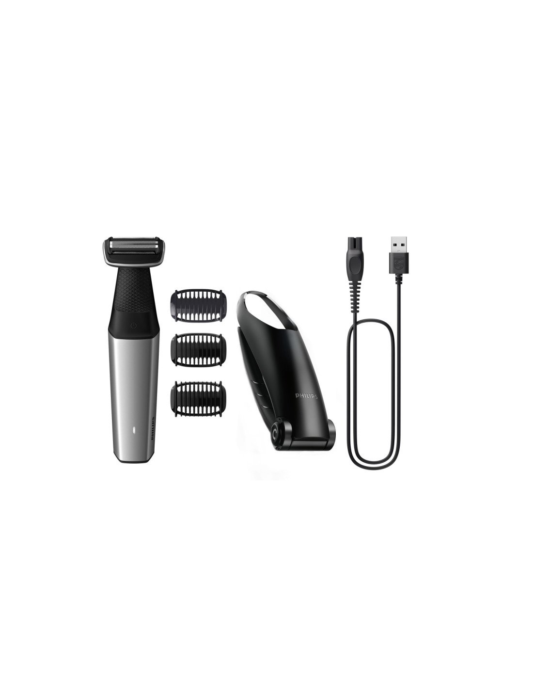 Philips BODYGROOM Series 5000 BG5021/15 Recortador corporal e íntimo impermeable