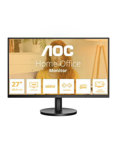 AOC B3 U27B3A pantalla para PC 68,6 cm (27") 3840 x 2160 Pixeles 4K