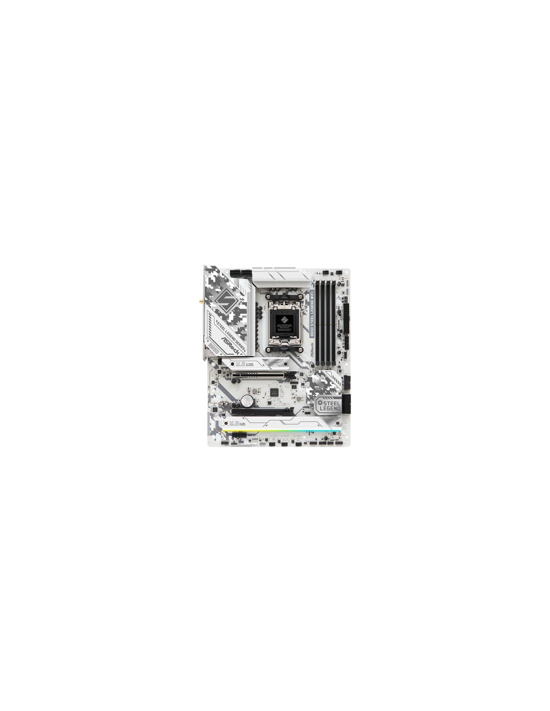 Asrock B650 Steel Legend WiFi AMD B650 Zócalo AM5 ATX