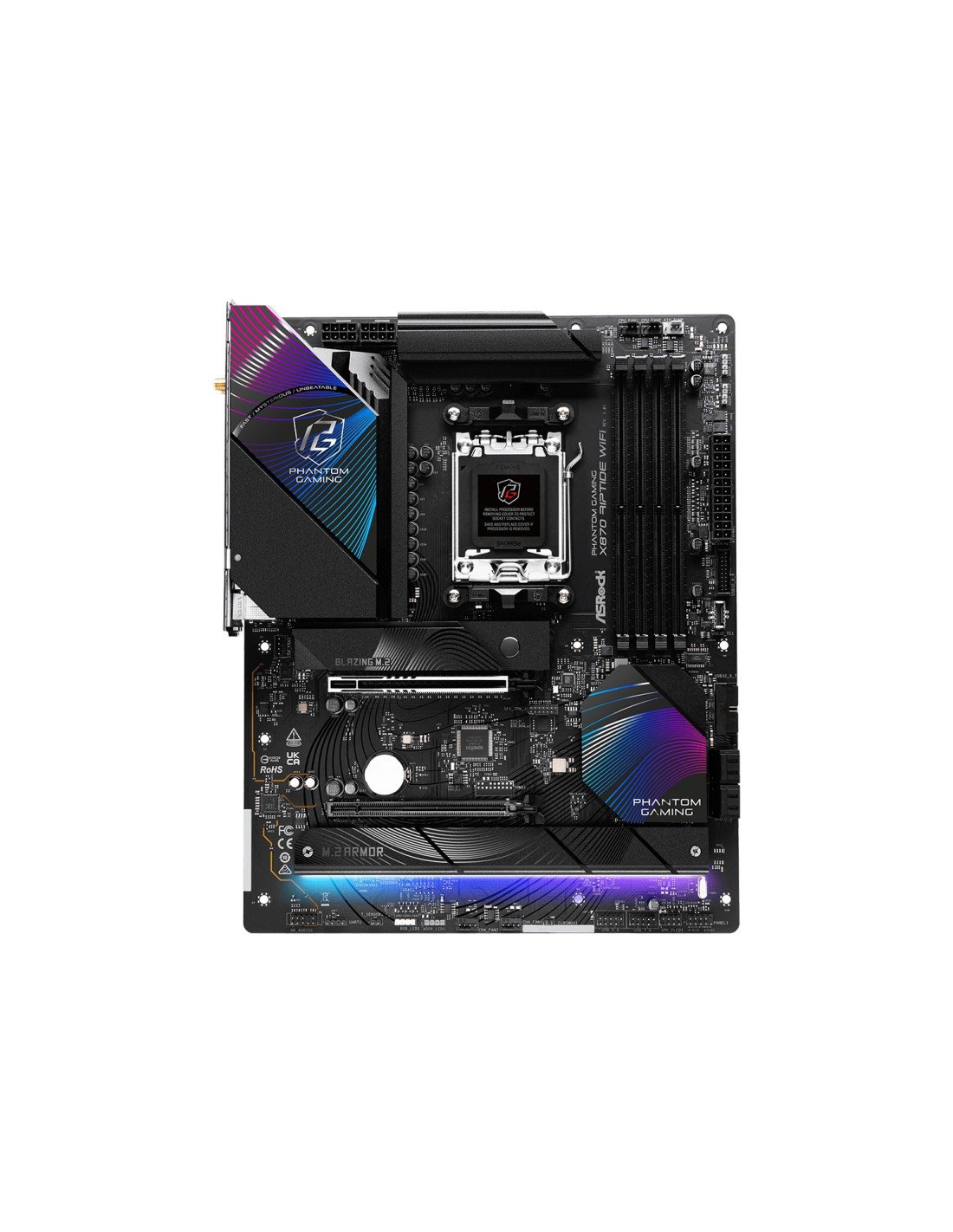 Asrock X870 Riptide WiFi AMD X870 Zócalo AM5 ATX