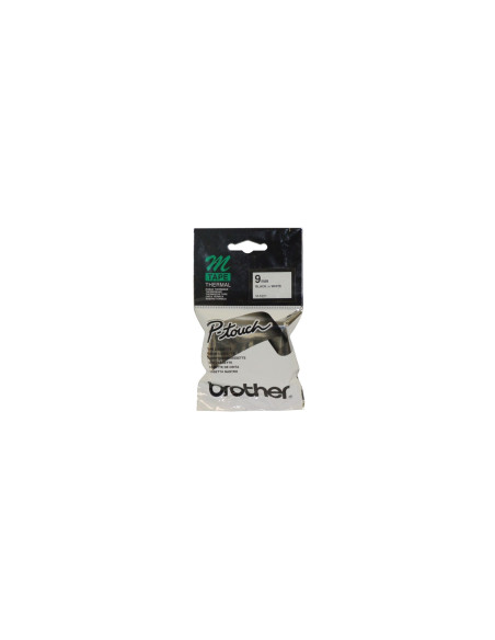 Brother M-K221BZ cinta para impresora de etiquetas Negro sobre blanco