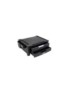 iggual EM2C Elevador monitor 2 cajones negro