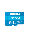 Kioxia Exceria Memoria Microsdxc flash 64gb UHS-I class 1 U1 azul