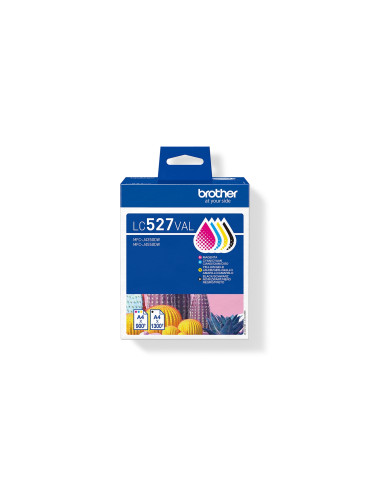 Brother LC527VAL cartucho de tinta 4 pieza(s) Original Negro, Cian,