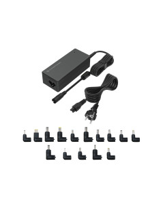 Conceptronic OZUL08B15 adaptador e inversor de corriente Interior 90 W Negro