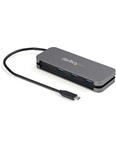StarTech.com Hub USB C de 4 Puertos - 3 USB-A 1 USB-C - Ladrón USB