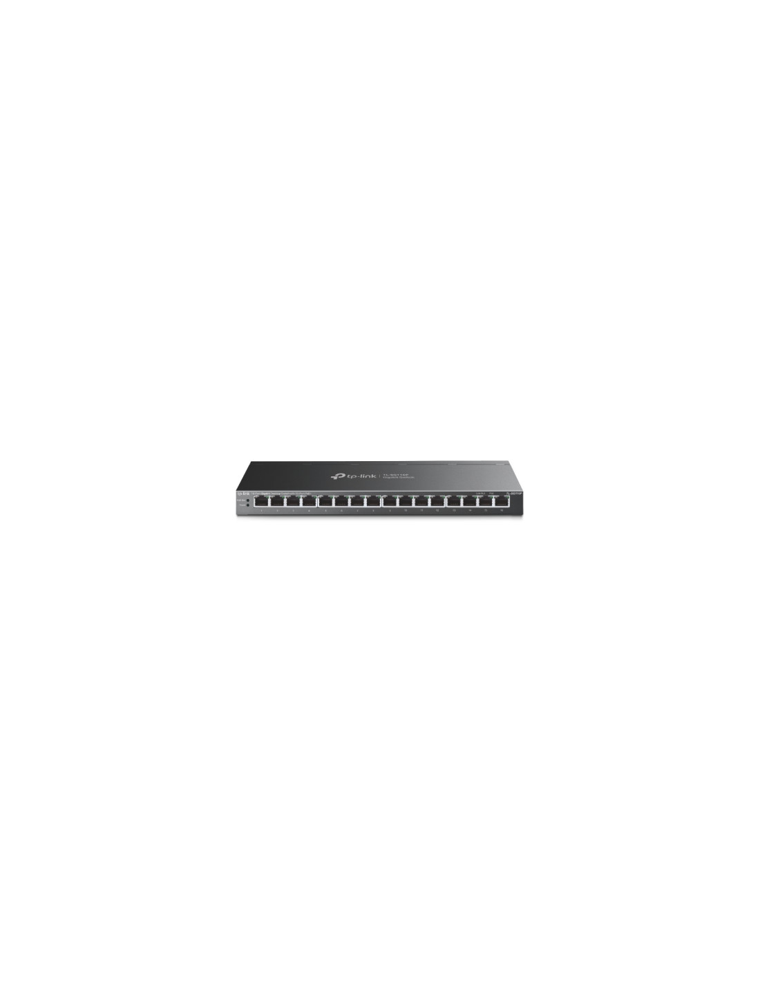 TP-Link TL-SG116P switch No administrado Gigabit Ethernet (10/100/1000) Negro