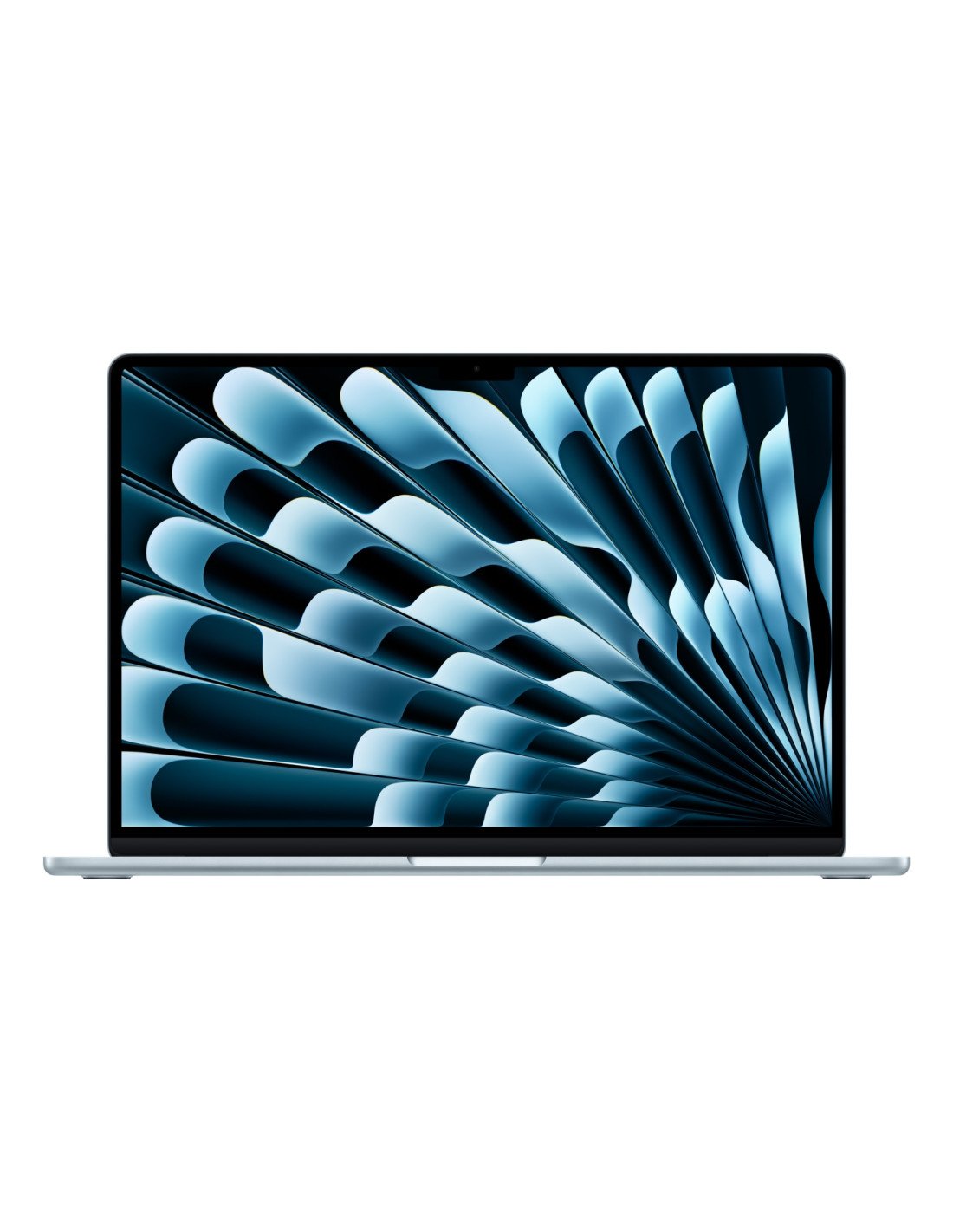 Apple MacBook Air Apple M M4 Portátil 38,9 cm (15.3") 16 GB 256 GB SSD Wi-Fi 6E (802.11ax) macOS Sequoia Azul