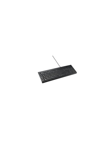 Kensington Teclado de tamaño completo con cable KB100 EQ