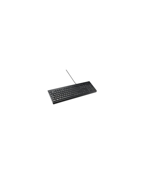 Kensington Teclado de tamaño completo con cable KB100 EQ