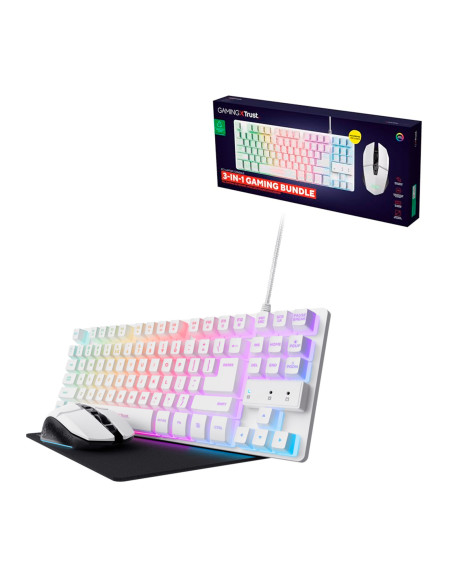 Trust GXT 794W teclado Ratón incluido Juego USB QWERTY Inglés de EE.