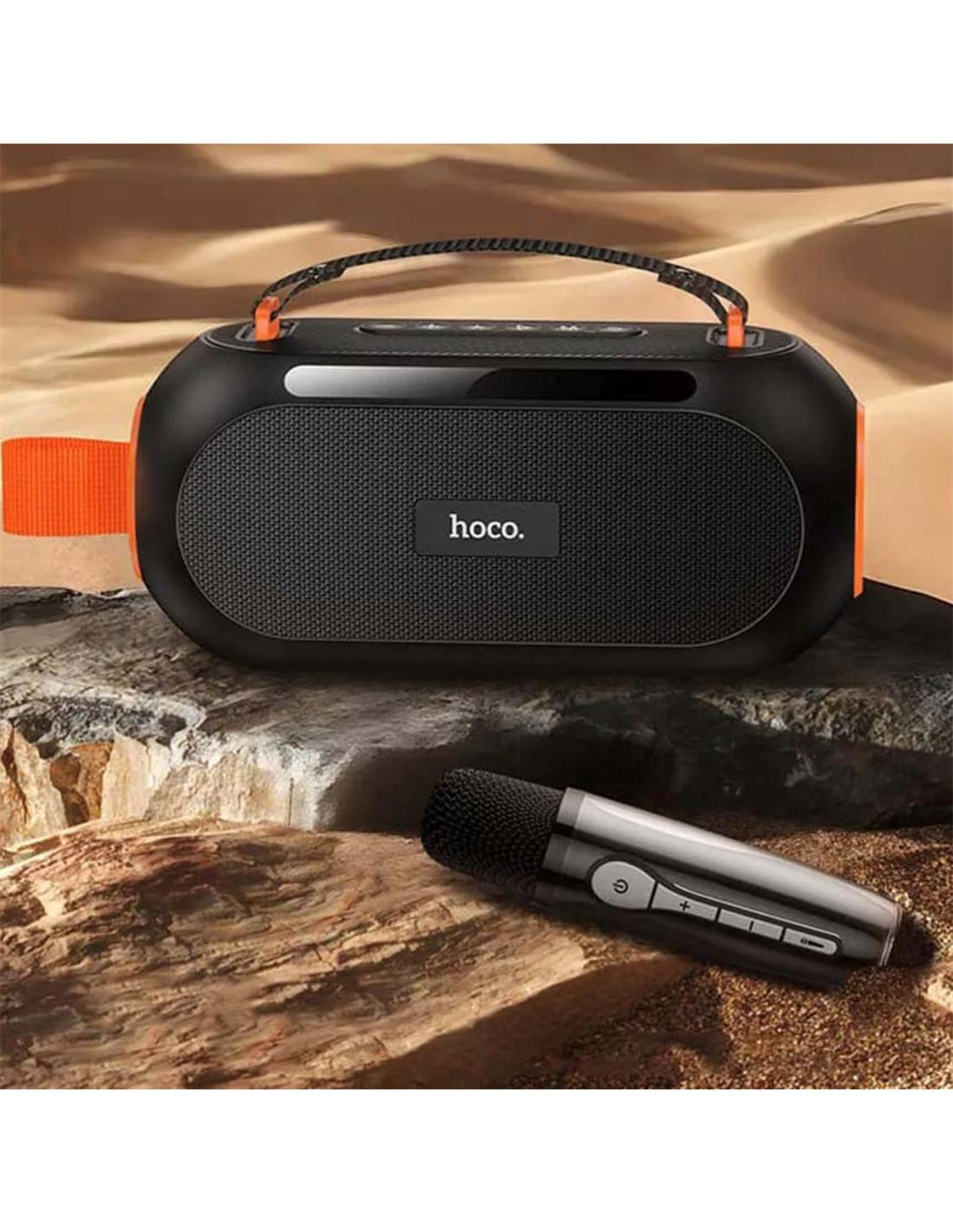 ALTAVOZ BLUETOOTH 30W CON MICROFONO KARAOKE Y LUCES RGB