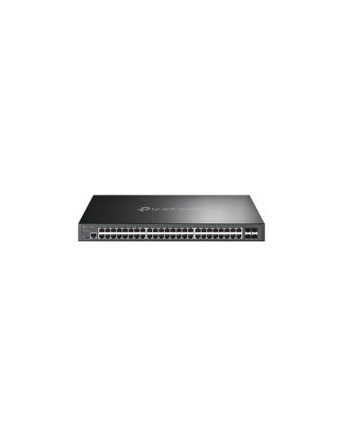 TP-Link Omada SG3452X switch Gestionado L2+ Gigabit Ethernet (10/100/1000) 1U Negro