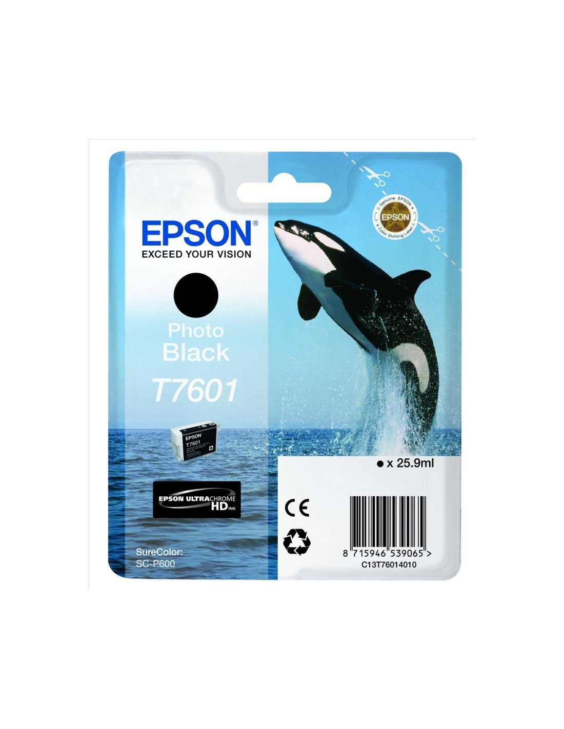 CARTUCHO EPSON T7601 NEGRO C13T76014010