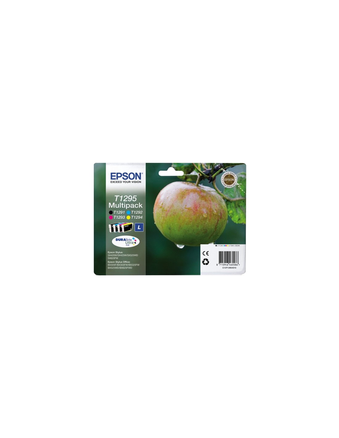 CARTUCHO EPSON T1295 MULTIPACK 4COLORES C13T12954012