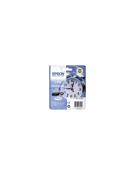 Epson Alarm clock Multipack 3-colour 27XL DURABrite Ultra Ink