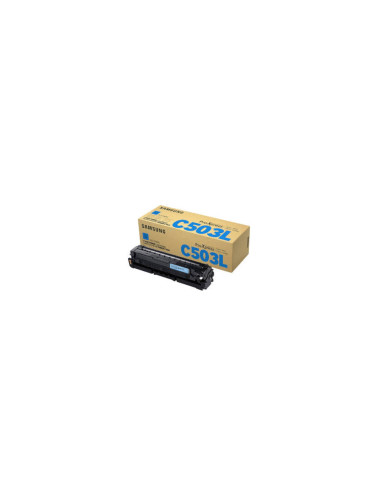 Samsung Cartucho de Tóner Original HP CLT-C503L cian de alta capacidad