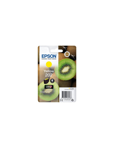 Epson Kiwi Singlepack Yellow 202 Claria Premium Ink