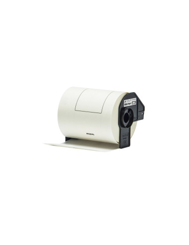 Brother DK-11247 cinta para impresora de etiquetas Negro sobre blanco