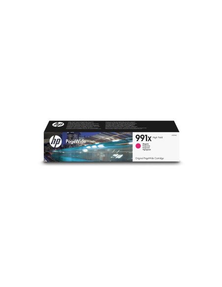 HP Cartucho Original PageWide 991X de alta capacidad magenta