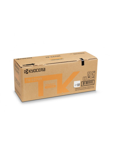 KYOCERA TK-5270Y cartucho de tóner 1 pieza(s) Original Amarillo