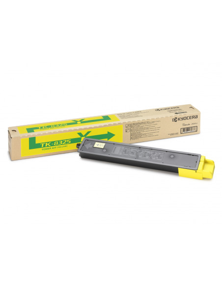 KYOCERA TK-8325Y cartucho de tóner 1 pieza(s) Original Amarillo