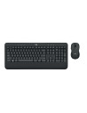 Logitech advanced combo teclado y raton rf inalambrico qwertz aleman negro