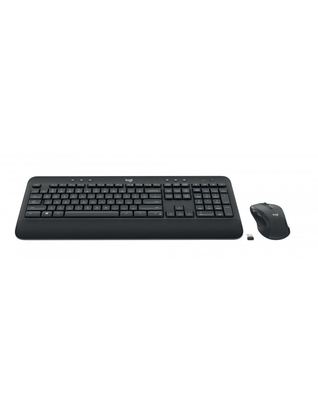 Logitech advanced combo teclado y raton rf inalambrico qwertz aleman negro