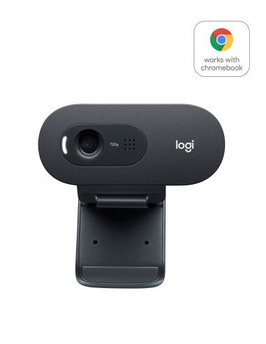 Logitech 960-001364 cámara web USB Grafito