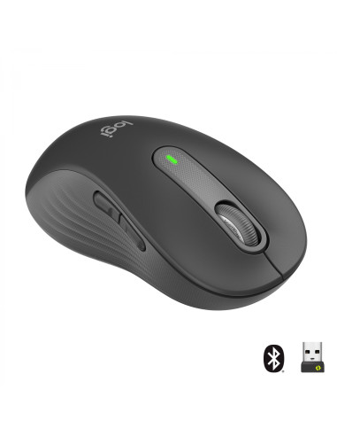 Logitech Signature M650 ratón Izquierda RF inalámbrica + Bluetooth Í???ptico 2000 DPI