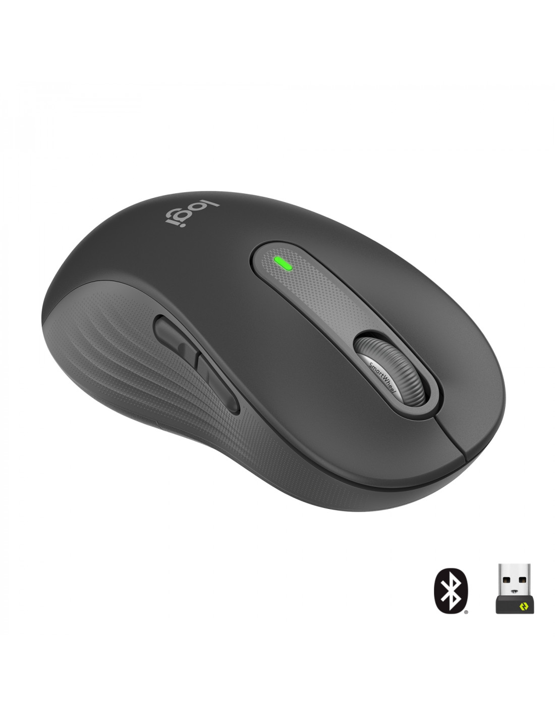 Logitech Signature M650 ratón Izquierda RF inalámbrica + Bluetooth Í???ptico 2000 DPI