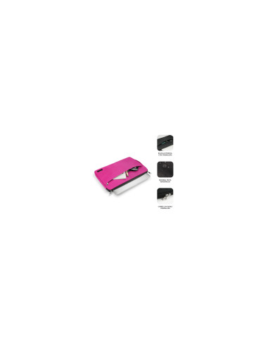 SUBBLIM Funda Ordenador Urban Laptop Sleeve 13,3-14" Pink